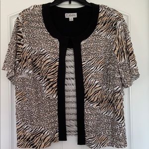 K Studios shrug top. Size 18.